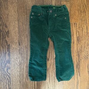 J. Crew corduroy green pants